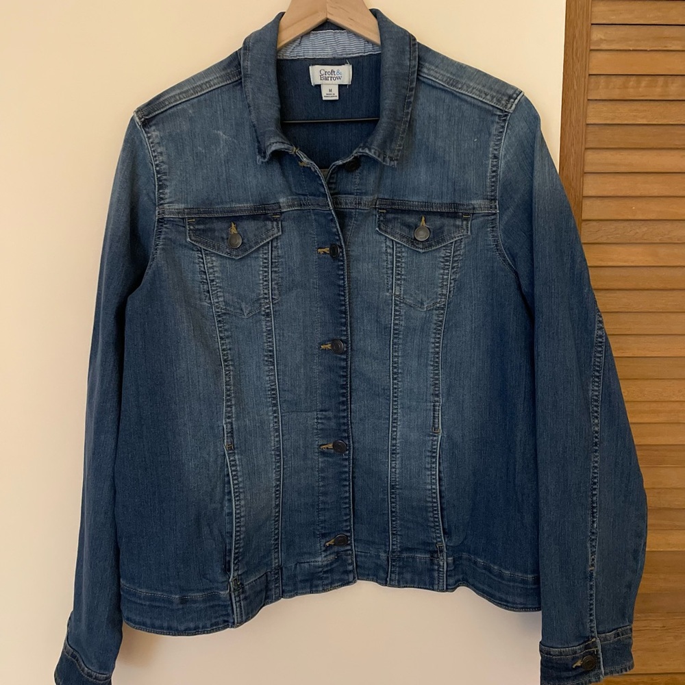 Croft & Barrow Denim Jacket EUC.